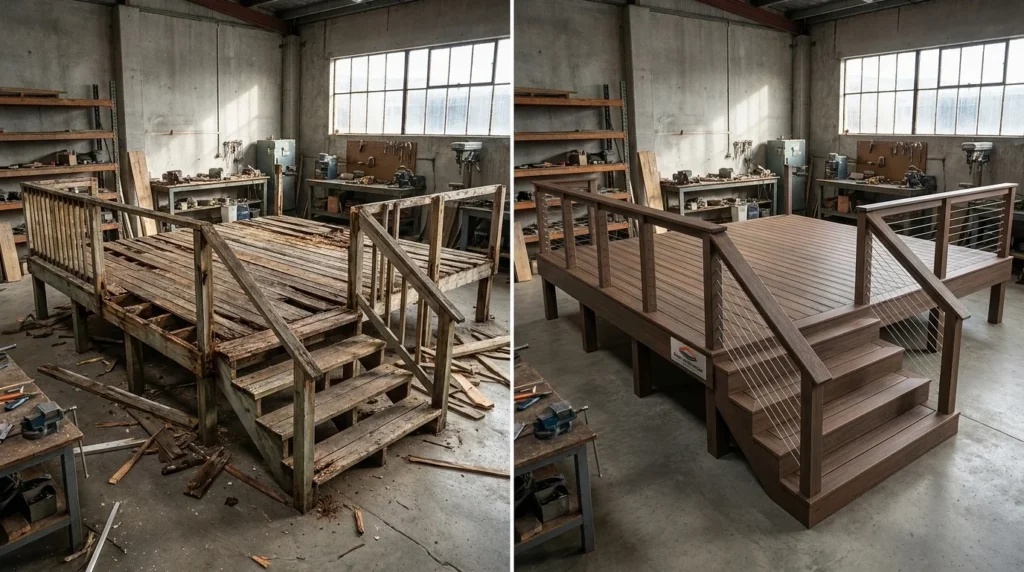 Deck Construction Christchurch - Before & After 4
